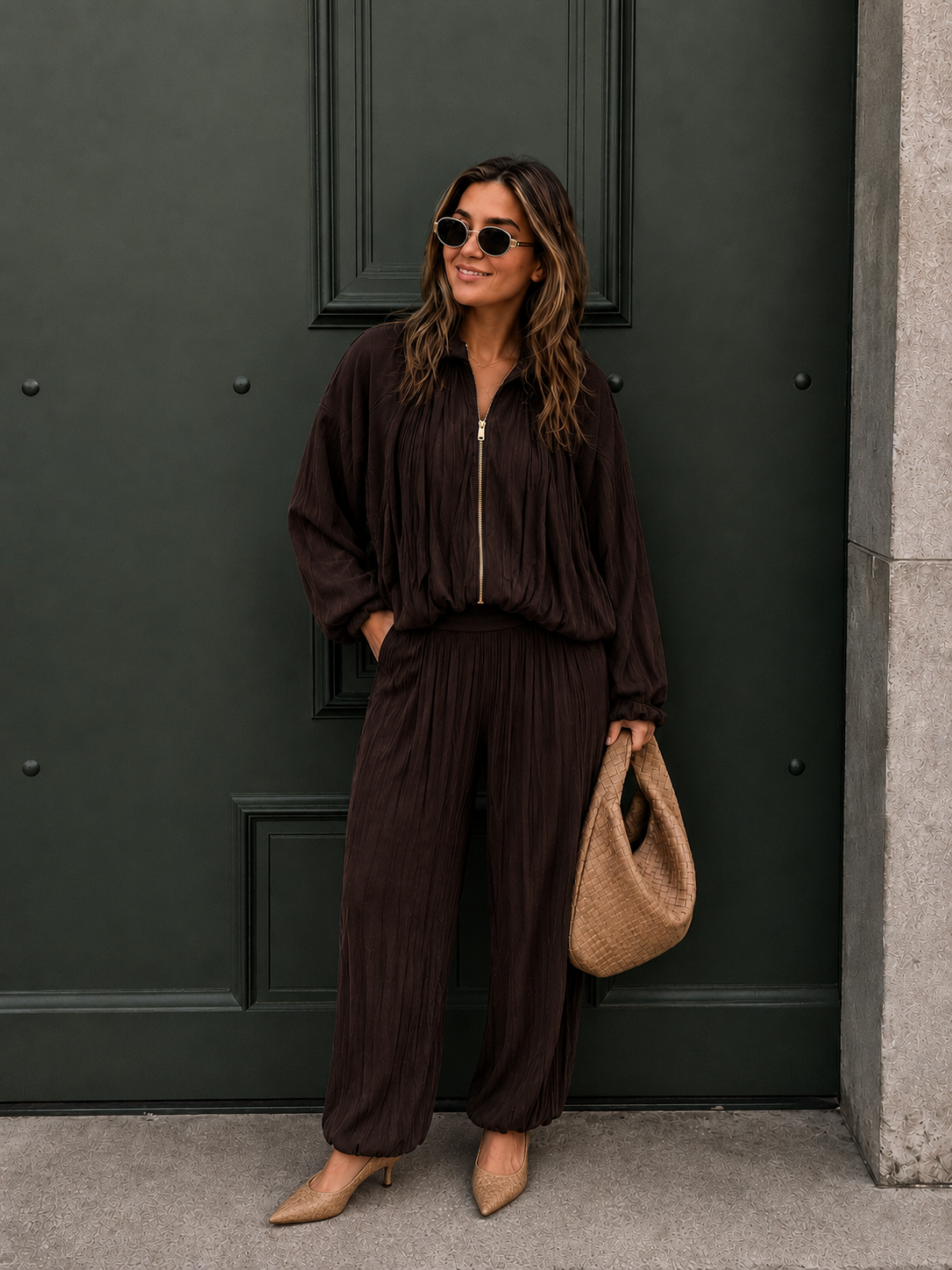 Zali Jacket- Chocolate