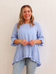 Rutherglen Blouse - Blue