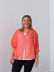 Mimi Blouse - Orange