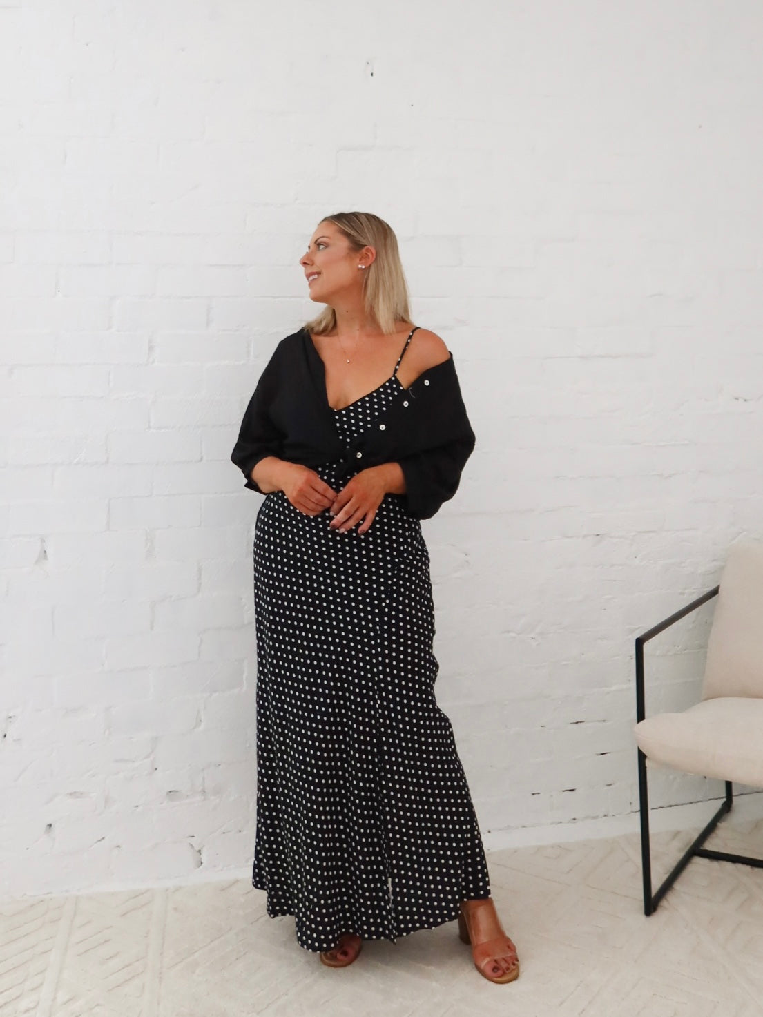 Anna Dress- Polka Dot