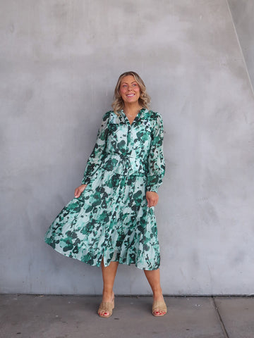 Alisha Dress - Green