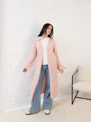 Bonnie Cardigan- Pink Speck