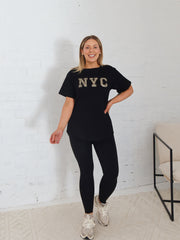 NYC Tee- Black