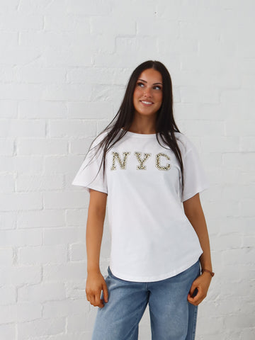 NYC Tee- White