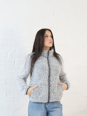 Heide Jacket- Grey Speck