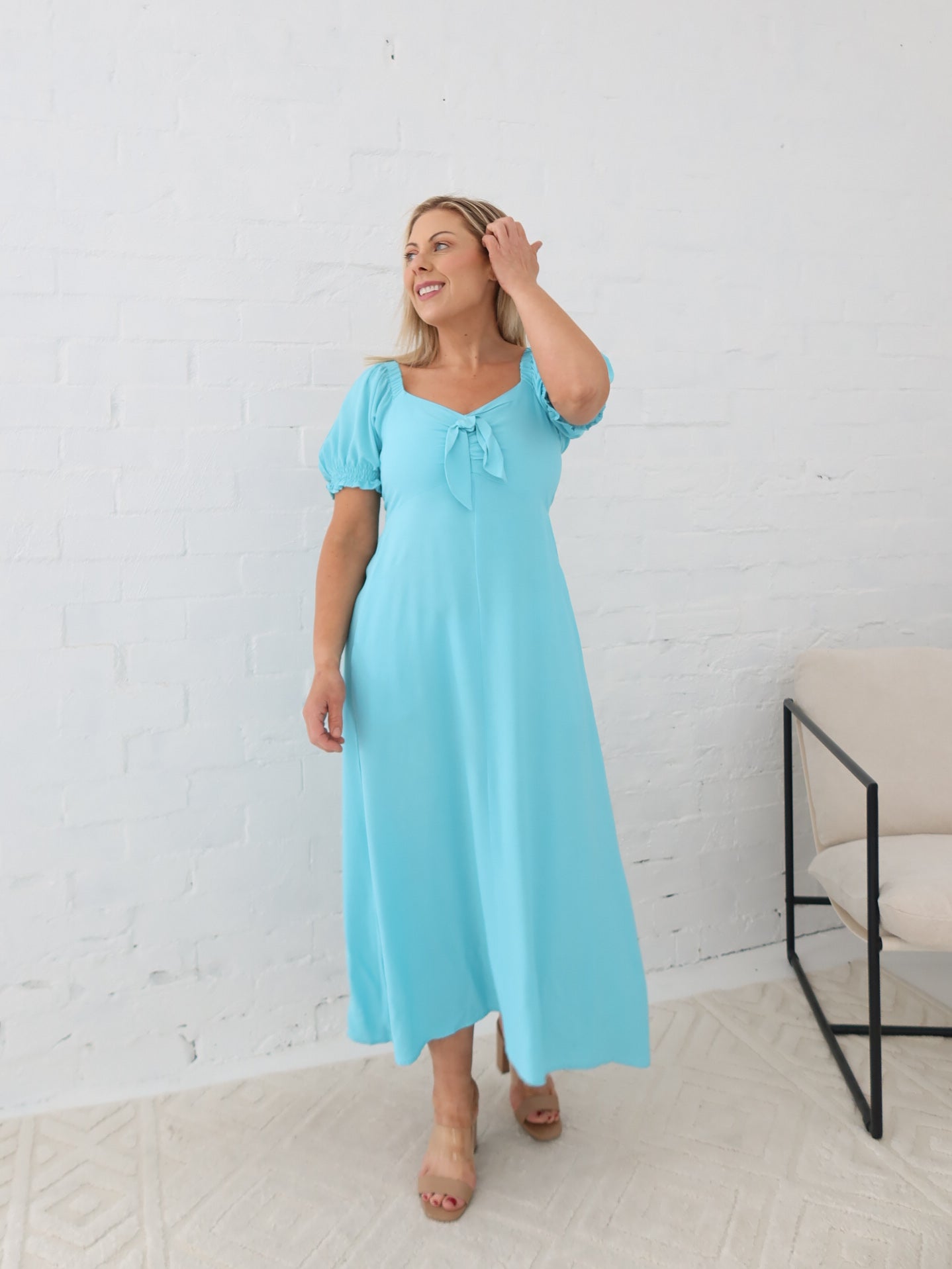 Estella Dress - Blue
