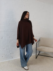 Leah Poncho- Chocolate