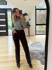 Crew Jeans- Chocolate