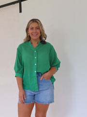 Mimi Blouse - Jade