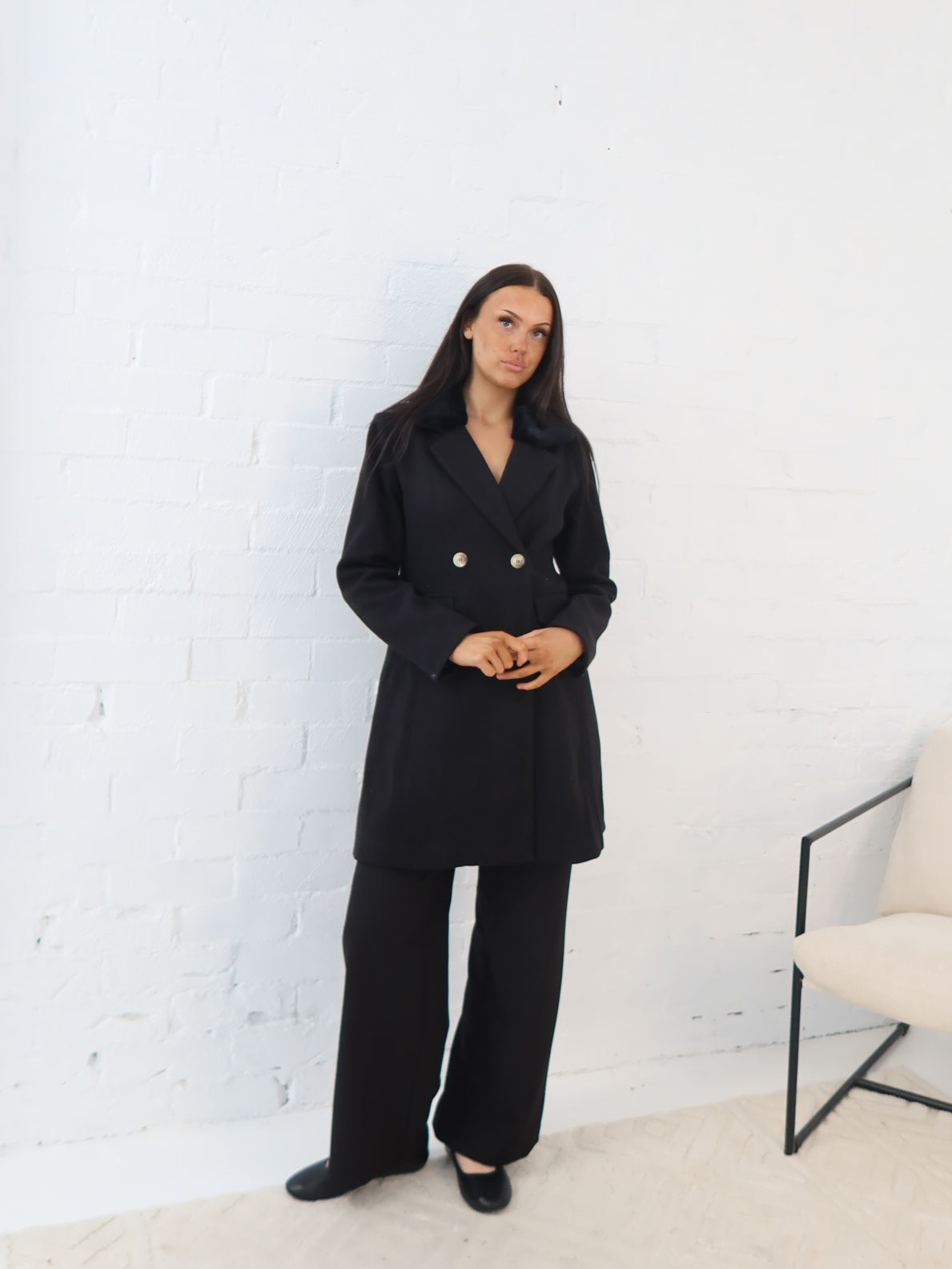 Madrid Coat- Black