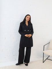 Madrid Coat- Black