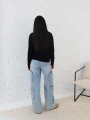 Karla Knit Top- Black