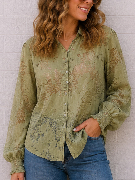 Edie Shirt- Sage