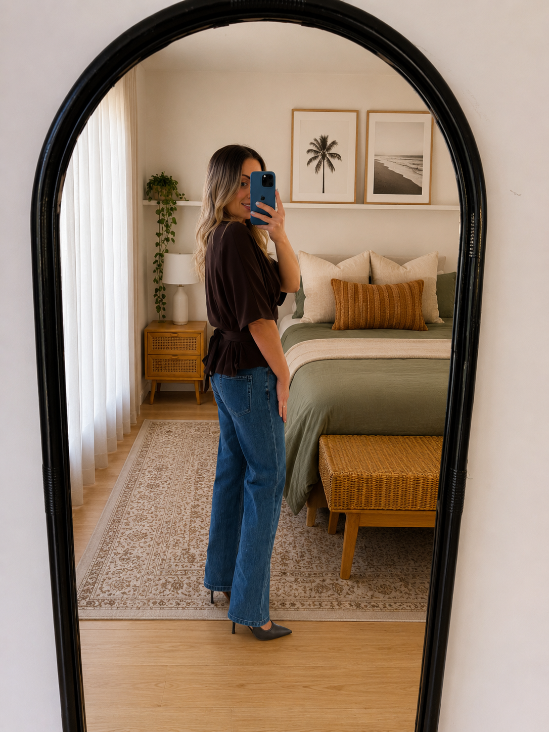 Henley Top- Chocolate