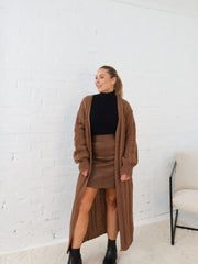 Ziggy Cardigan - Brown