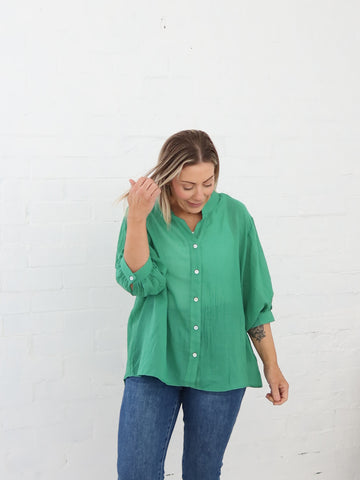 Mimi Blouse - Jade