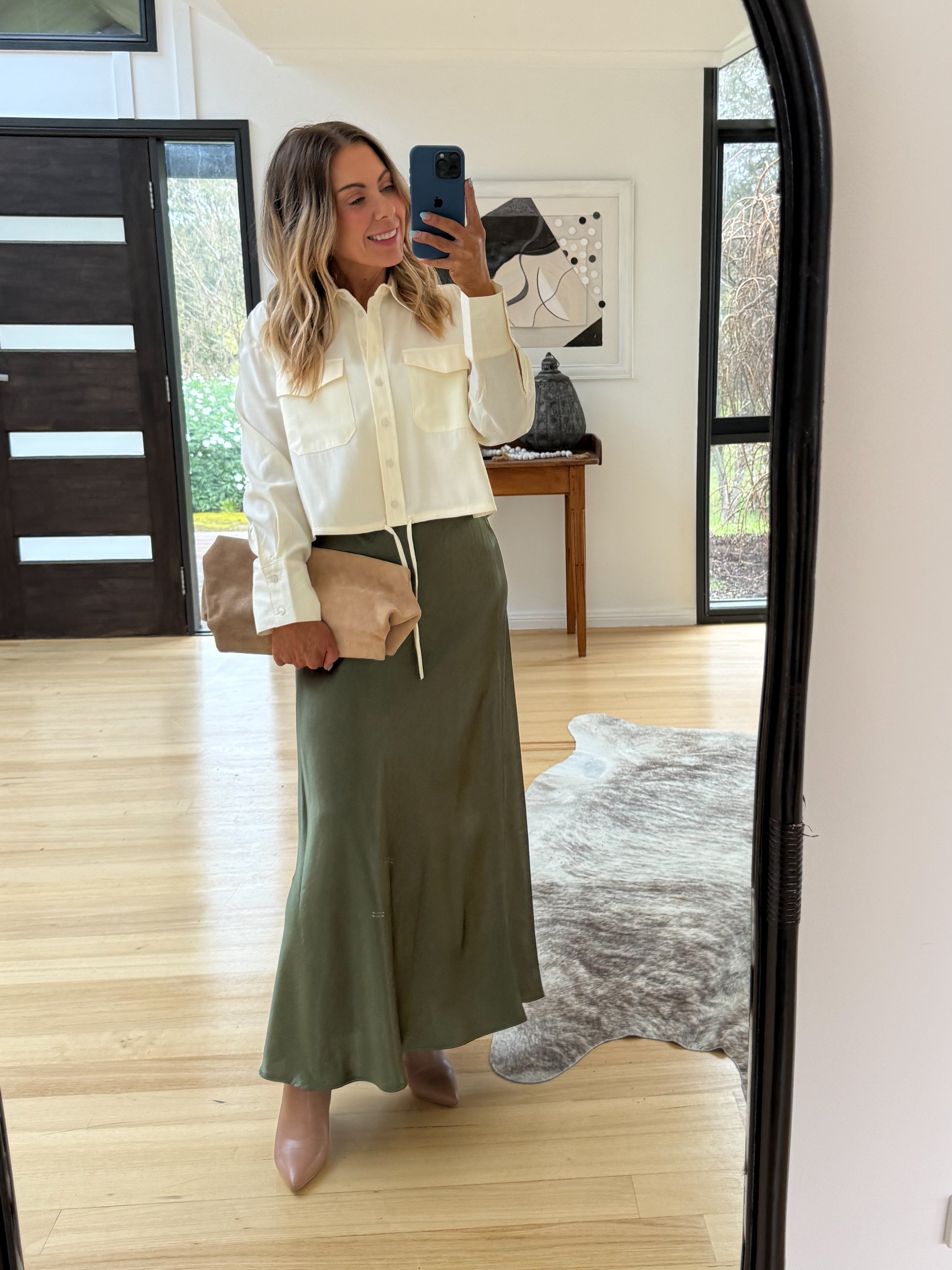 Kristen Skirt- Olive