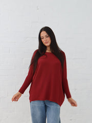 Scout Knit - Burgundy