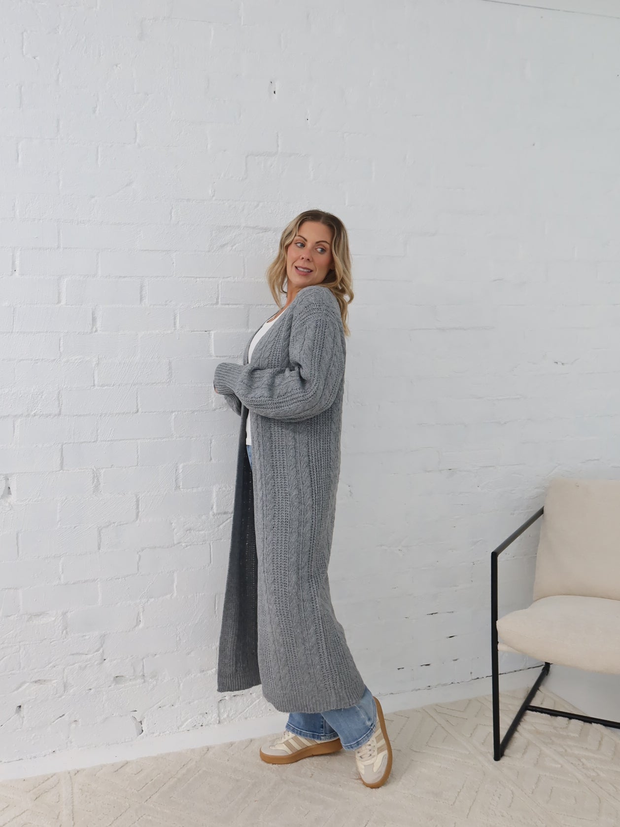Ziggy Cardigan - Grey