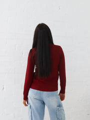 Jayde Knit- Burgundy