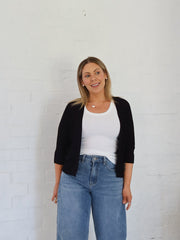 Everlyn Cardi- Black