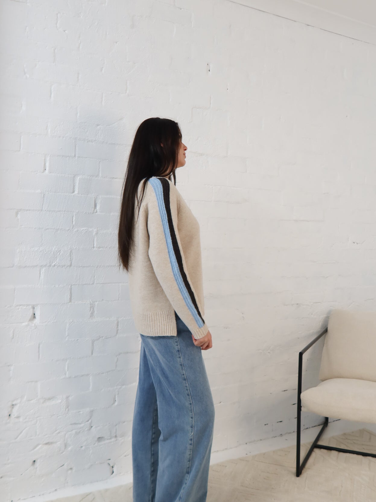 Kristy Knit- Oatmeal