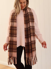 Polly Scarf- Dusty Pink