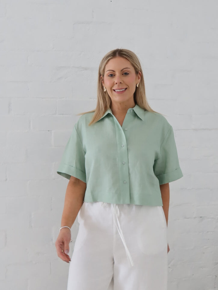 Tommy Shirt- Mint