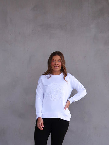 Manhattan Sweater - White