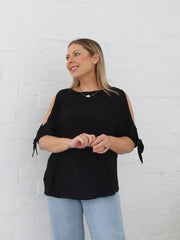 Rosella Top- Black