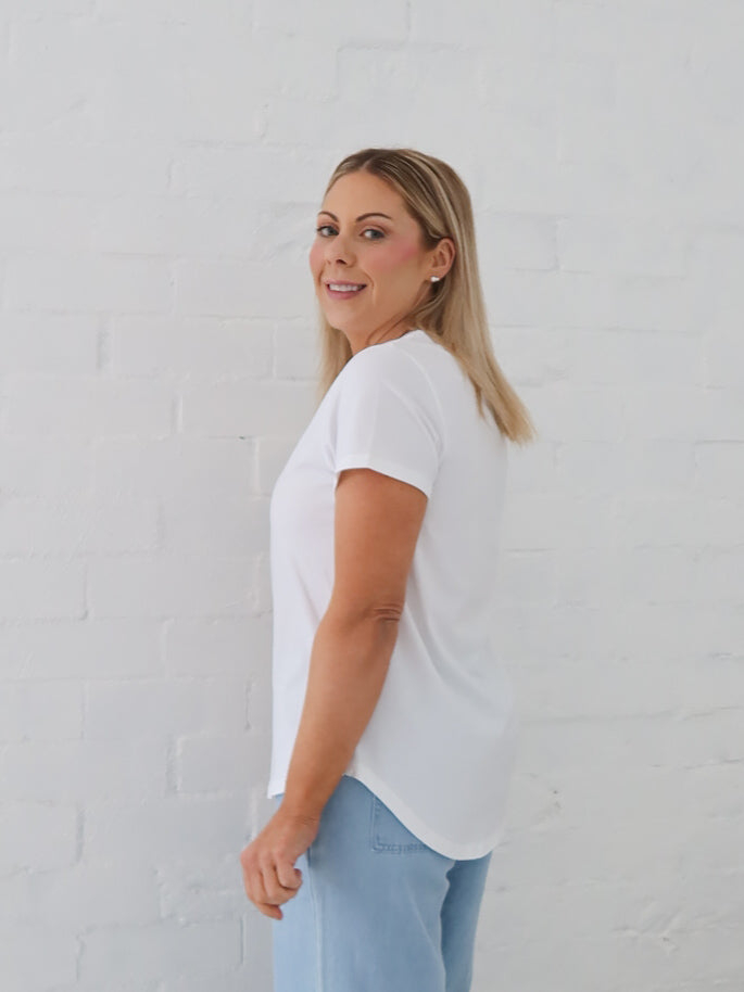Paige Tee- White