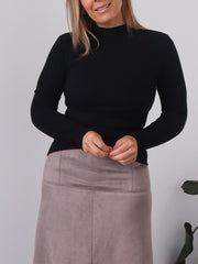 Bianca Skirt - Mushroom