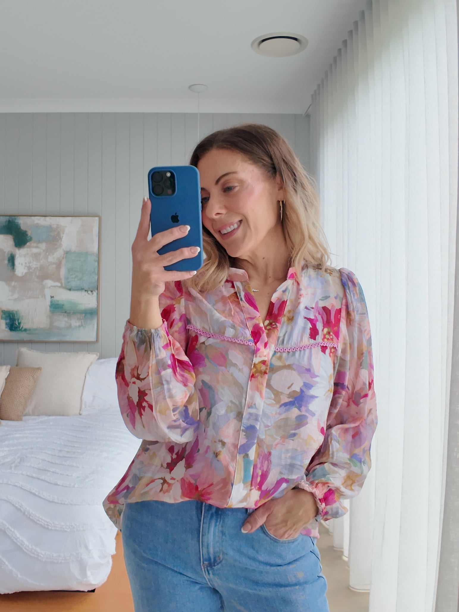 Meadow Shirt- Pink/Lavender