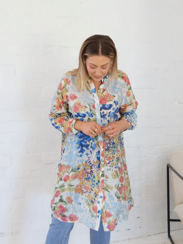 August Shirt- Blue