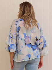 Noosa Blouse - Blue