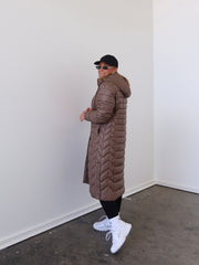 Carson Coat - Taupe