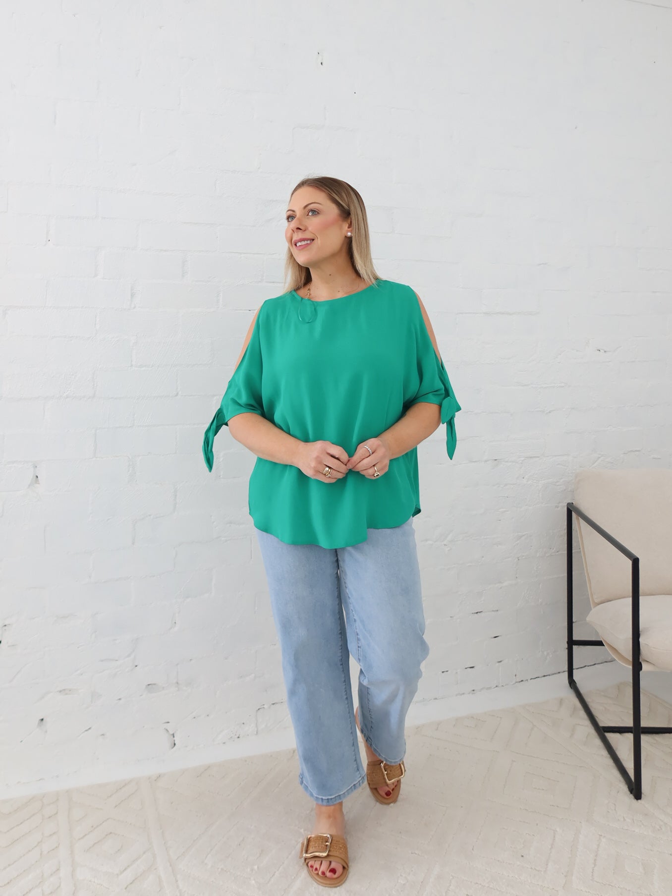 Rosella Top- Green