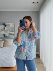 Eden Shirt- Pastel Blue