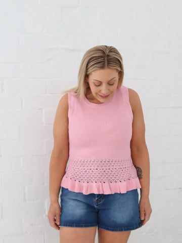 Skye Top- Pink