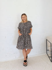 Betsy Dress - Leopard