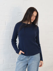 Iris Knit- Navy