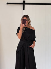 Cynthia Top- Black