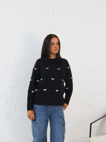 Juliette Knit- Black
