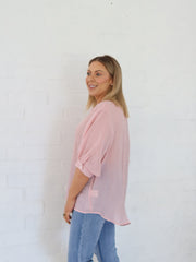 Mimi Blouse - Pale Pink