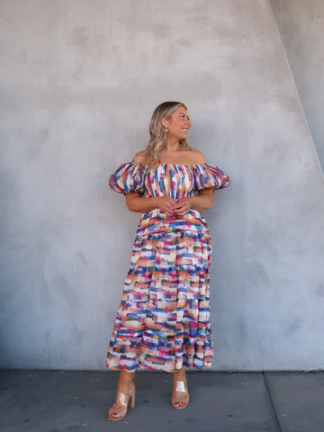 Harriet Dress - Rainbow