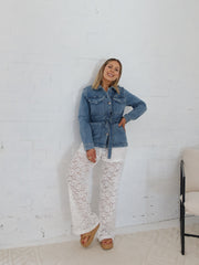 Zara Pants- White