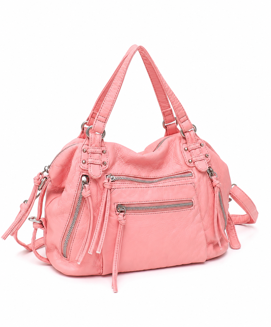 The Stevie Bag- Coral