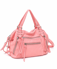 The Stevie Bag- Coral