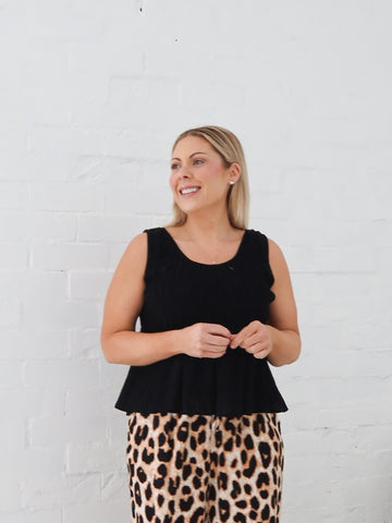 Zoey Top- Black