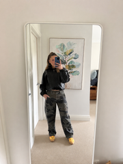 Camo Barrel Jeans